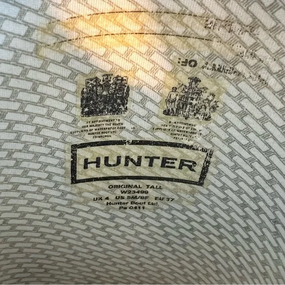 Hunter Original Tall Rain Boots - Picture 6 of 6
